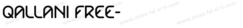 Qallani Free字体转换